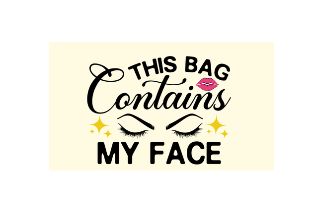 Personalised makeup bag 